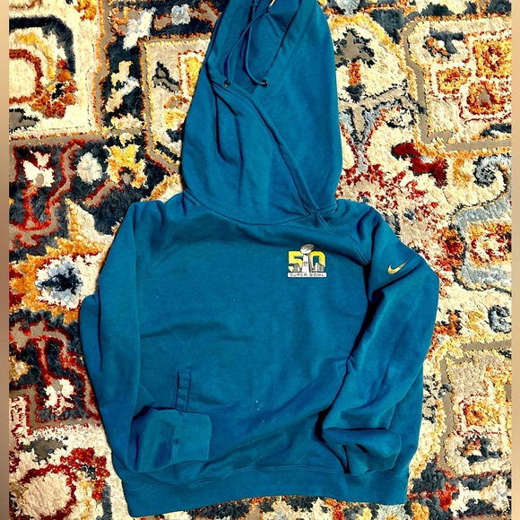Nike Tops - Nike Women’s XLG cowl neck Super Bowl 50 hoodie